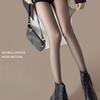 Women's Sheer Fleece Lined Thickened Pantyhose Autumn Winter Outer Wear Bare Feel Sexy Warm Double Layer Bare Leg Effect Leggings