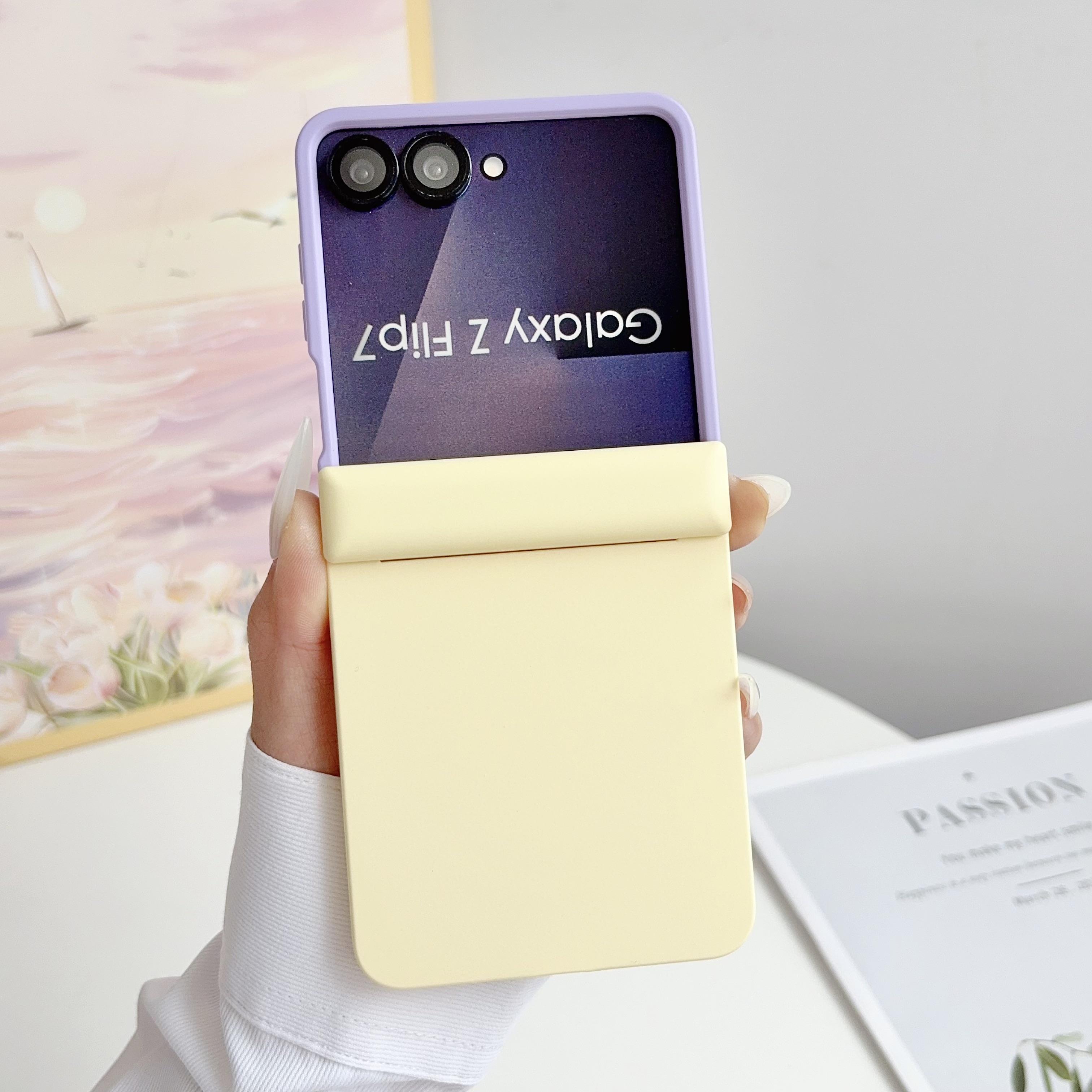For Magsafe Magnetic Wireless Charging Phone Case for Samsung Galaxy Z Flip 7 6 5 Flip7FE ZFlip6 ZFlip5 Hinge Protective Cover Galaxy Z Flip7