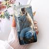 Transparent For Samsung S5 Case Fashion Butterfly Cute Cat Funny Painted Cover For Samsung Galaxy S5 SM-G900F SM-G900M Casing