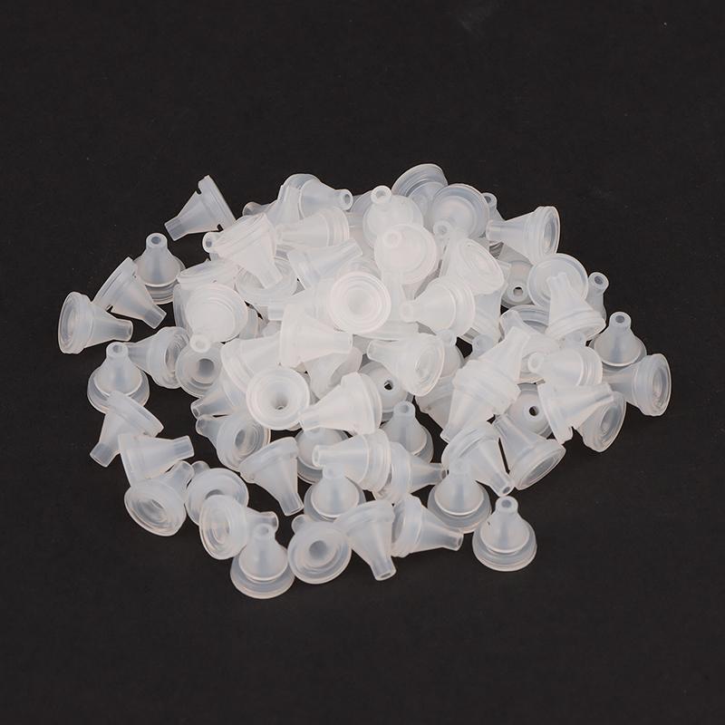 50Pcs Rubber Silicone Nozzle Nipple Replacement Part Spray Water Outlet Top Spray Parts Shower Accessories