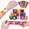 10/30/50 Halloween Slap Bracelets for Kids, Stress Relief Sensory Toys, Halloween Bracelets Bulk for Girls Boys Gifts