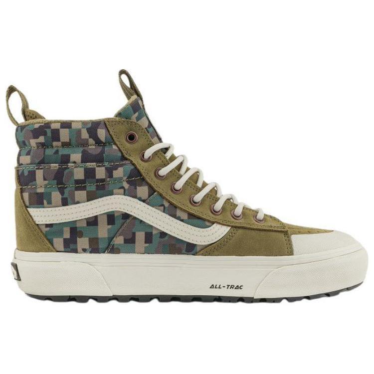 Vans Mte Sk8-Hi Scarpe da Trekking Alte Comode Unisex Verde Marrone VN000CVT0BU