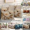 Copricuscini Decorativi Floreali e Carini Stile 2D Piatto - 2 Pezzi, con Stampa, Senza Ricamo Reale