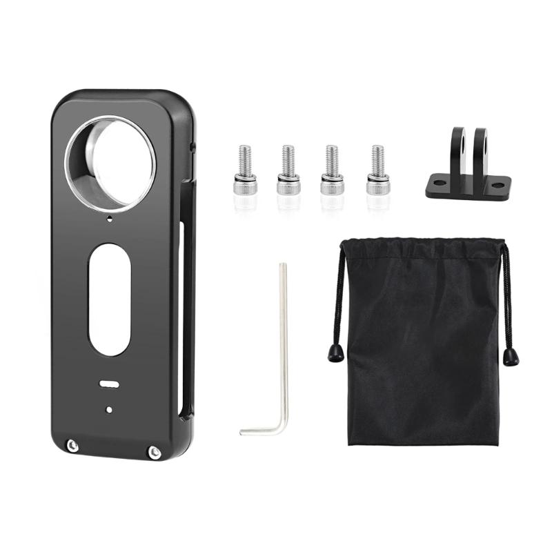 

Aluminium Alloy Protective Cage Rig Housing Frame with Lens Protector & Dock Adapter Applicable for 360 X3 Action Camera