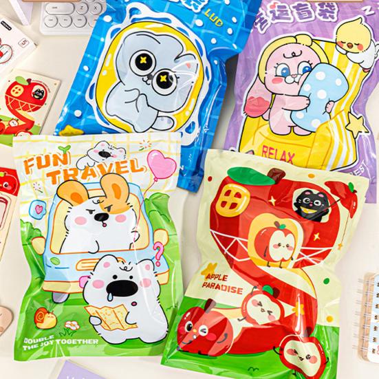 Set de Regalo de Papelería Misteriosa para Journaling en Bolsa Caja de la Suerte Creativa para Niños Estudiantes Paquete Divertido de Recompensa con Pegatinas Bolígrafos Premio de Aula Cumpleaños