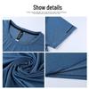 Hot-Selling Unisex Quick-Dry Loose Fit Ice Silk Running Tee