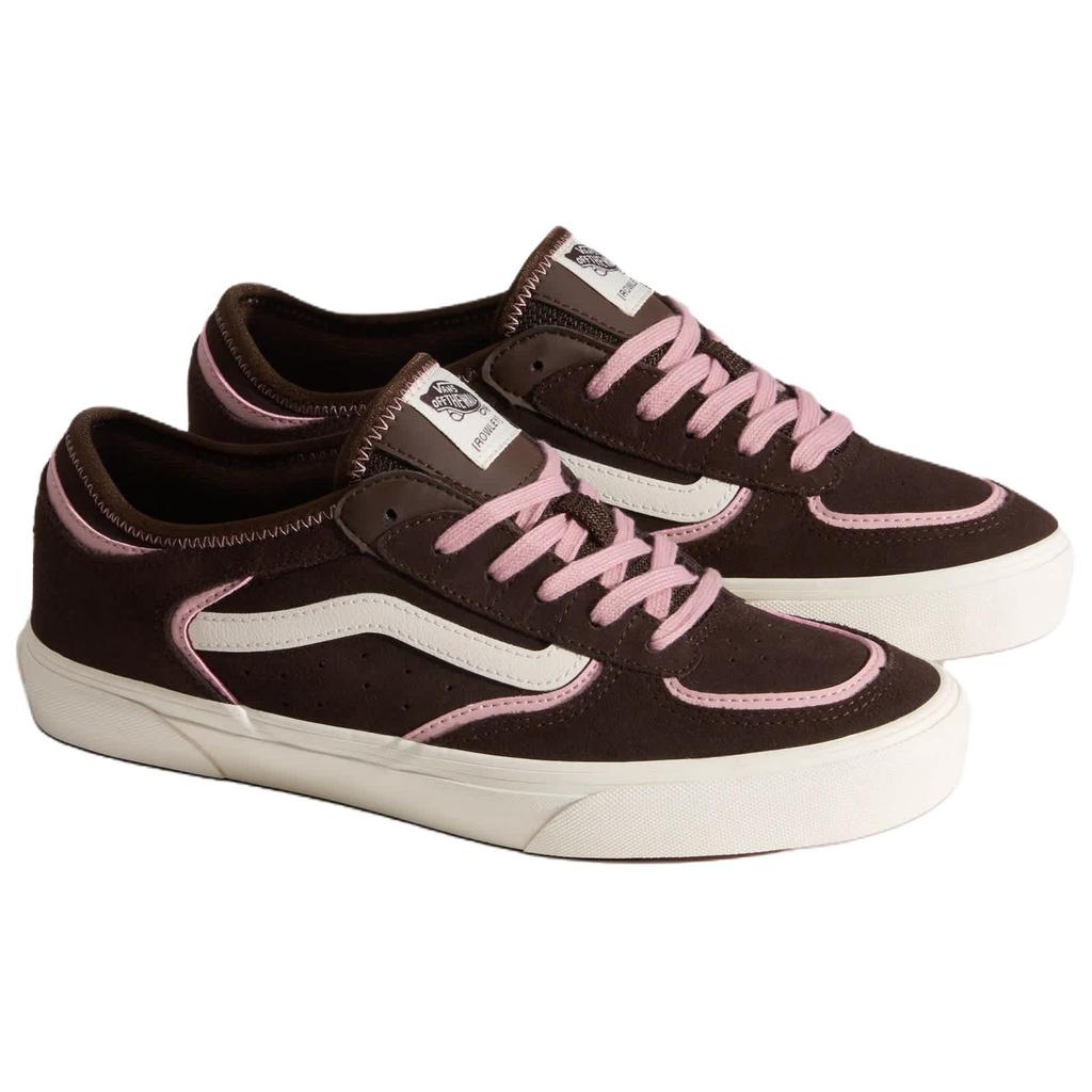 Vans Rowley Classic Comfortable Fit Skate Shoes Unisex Sneakers Chocolate-Brown VN000SF43N1