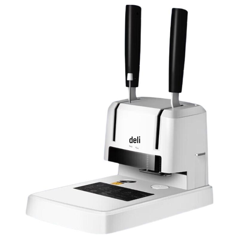 Deli 33669S Automatic Financial Binding Machine CN plug (adapter included)