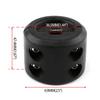 Rubber Material Rope Hook Black Color Heavy Duty Vehicle Accessory Waterproof  ATV Use