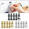 10x Magnetic Push Pins Fridge Magnet Thumb Tack for Whiteboard Metal Surface