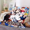 Customiz Name Personality Kuroko's Basketball Blanket Soft &Warm Sofa Office Bed Travel Lunch Break Blanket, Gift Suitable All Seasons