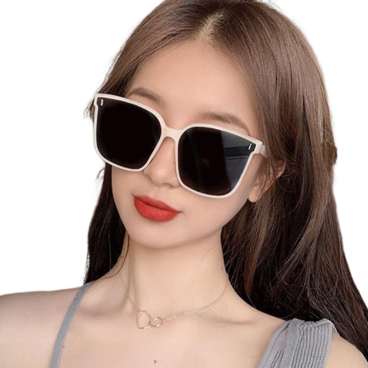 

Sunglasses Korean Sunglasses for Women UV Protection Oversized Small Face [88flix] Women s