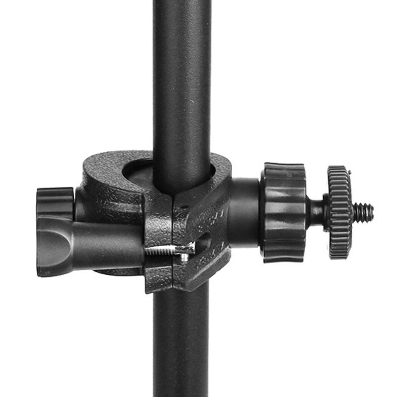 360 Rotating Phone Stand With Extendable Tripod Universal Clip Adjustable Height For Mobile Tablet Live Broadcast 3 Pack