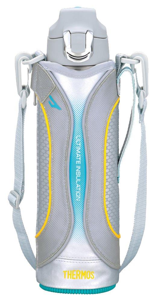 THERMOS Vacuum Insulated Sports Bottle, 1.0L, Silver, FFF-1001F SL