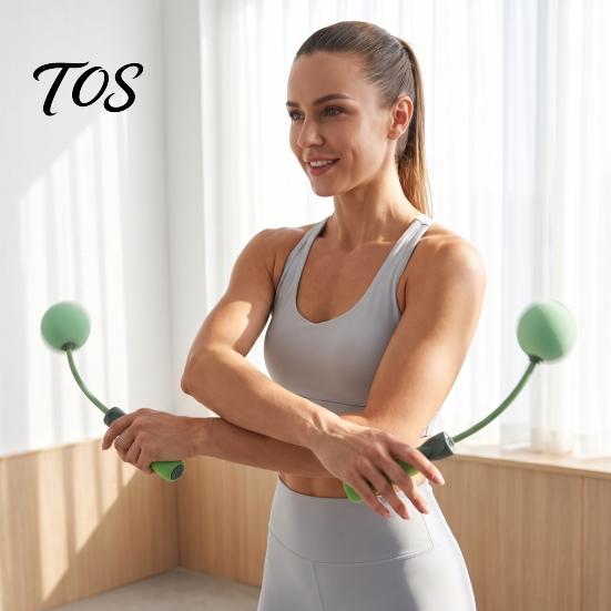 Indoor Fitness Equipment 1 Pair Cordless Jump Rope with Weighted Balls, Ropeless Skipping for Fat Burning Weight Loss, Anti-slip Handle Men