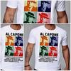 Al Capone Gangster Scarface Mafia Staatsfeind Nr. 1 Italienisch Chicago Mob Unisex T-Shirt
