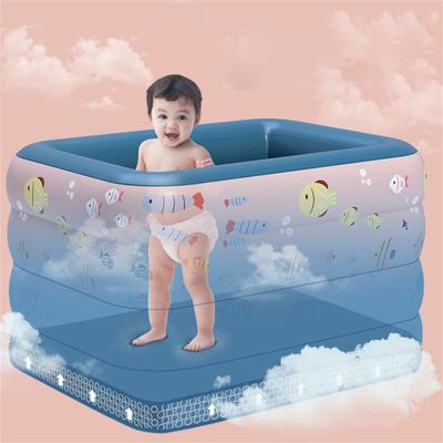 Pvc Inflatable Swimming Pool For Children Household Thickened Indoor Folding Swimming Bucket