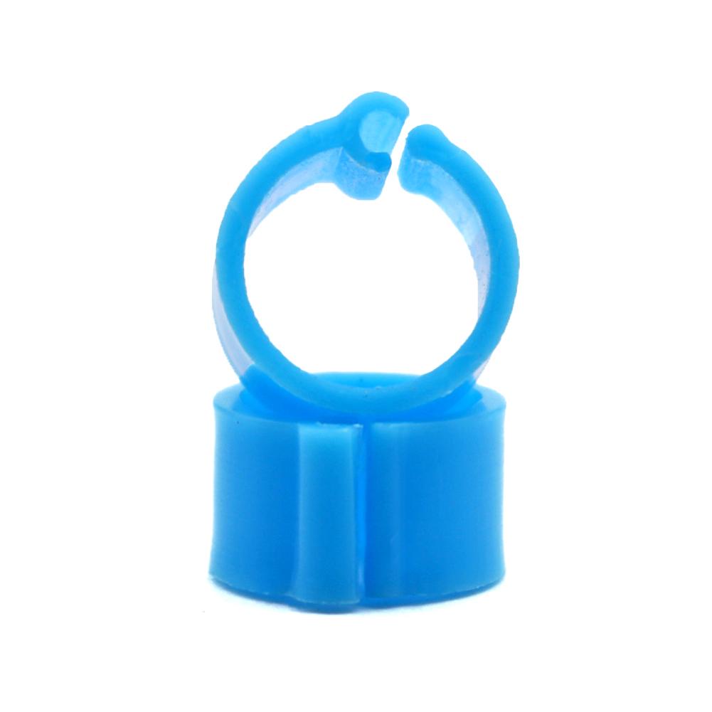 100 Pcs Bird Pigeon Foot Rings 8mm Bayonet Identification Ring Opening Pigeon Ring Color Pigeon Foot Ring Bird Pigeon Supplies