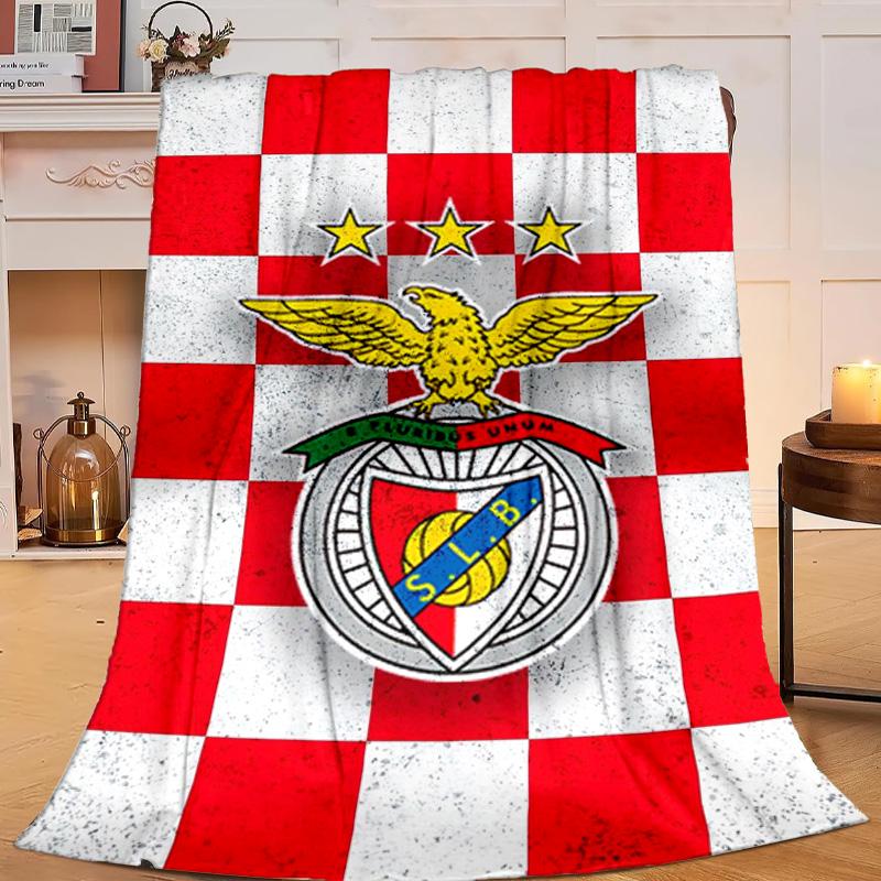 1PC Football Club Eagle Flannel Blanket Gift, Suitable for Both Men And Women, Soft Ideal for Beds And Sofa, Birthday Or Christmas Gift