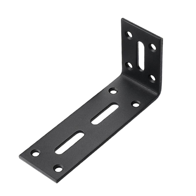 Kitchen Cabinet Support Brackets Thickened Steel Right Angles Corners Brace Heavy Duty L Shelf Bracket Easy to Install