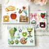 8 Korean Collages INS Wind Waterproof Diary Hand Stickers Gu Card Stickers DIY Decorative Stickers Stickers