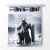 European Knight Retro 3D Digital Printing Three-Piece Set Can Be Customized Grinding Quilt Cover Pillowcase