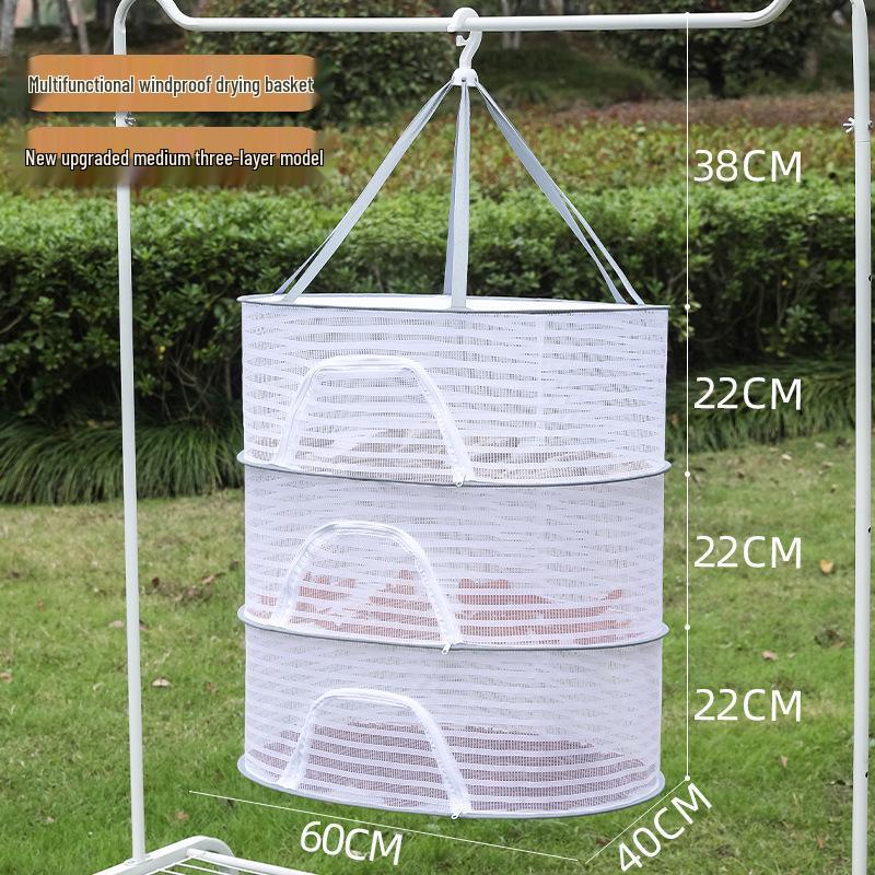 Socks Drying Net: Magic Mesh Basket for Cashmere Sweaters, Flat Sweater Dryer, Multi-Purpose Household Rack