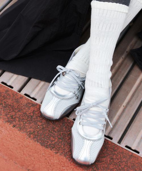 [Khiho] Rune Lace-up Sneakers K26-SH011