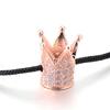 2Pcs 7*12mm Small Crown Accessories For Jewelry Component DIY Charm Decoration