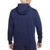 Nike Chaqueta Club de Ropa Deportiva para Hombre Azul Marino Medianoche BV2648-410