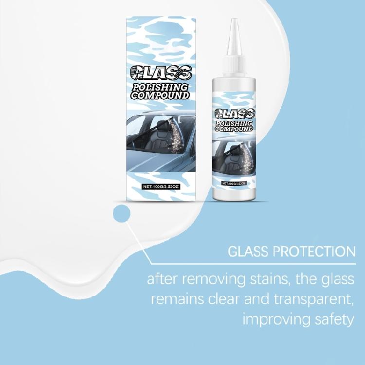 Upgrades Oil Film Remover Paste for Car Windshields Providing Enhanced Visibility & Driving Safety Through Deep Cleaning