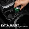 Cup Holder Insert for 2019-2021 Toyota RAV4, Center Console Silicone Drink Organizer Holder Interior Upgrade Accessories for 2019 2020 2021 Toyota