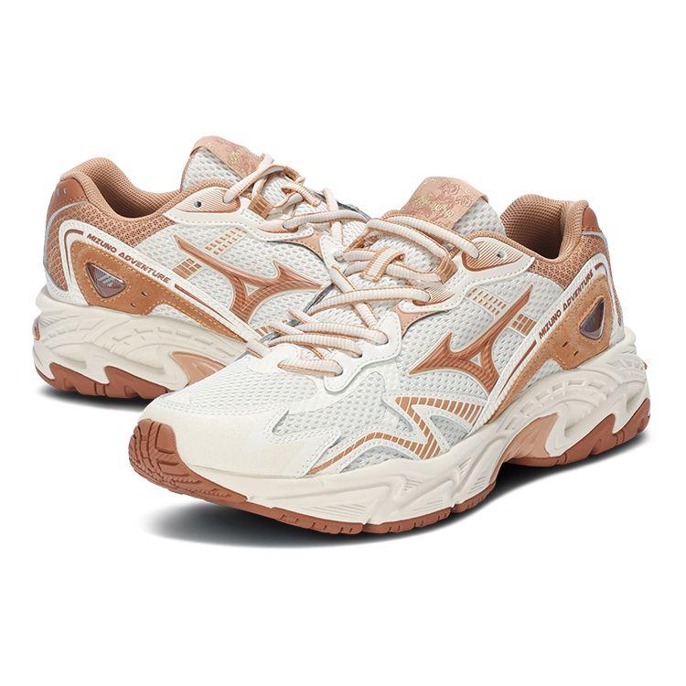 Mizuno Adventure Versatile Minimalist Low-Top Casual Shoes Unisex Sneakers White D1GH230107