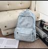 Schoolbag Tie-dye Campus Simple Versatile Backpack Female High School Students Junior High School Students School Bag Large Capacity Backpack