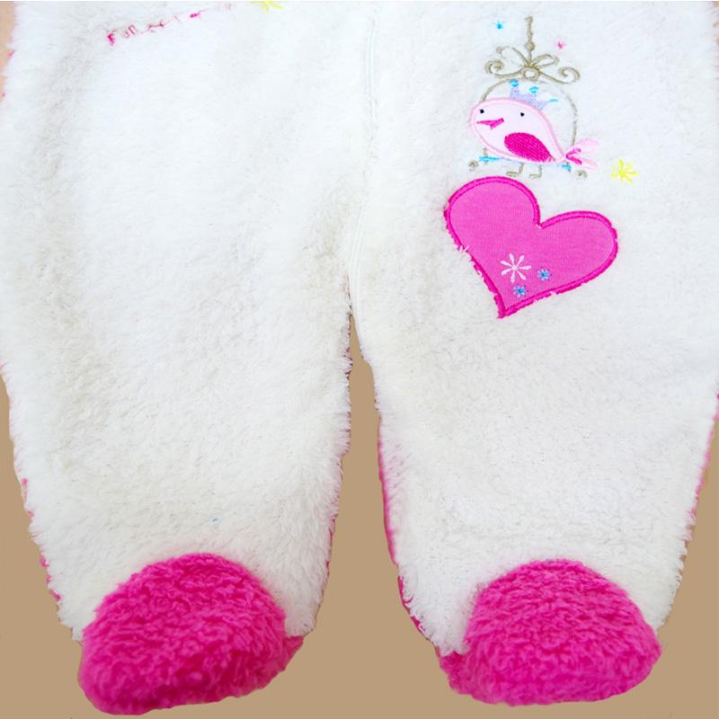 Noworodki Chłopcy Dziewczynki Koralowy Polar Zimowy Zestaw Ubrań Casualowy Zestaw Stroje Sportowe Zamek Błyskawiczny Ciepłe Ubranie