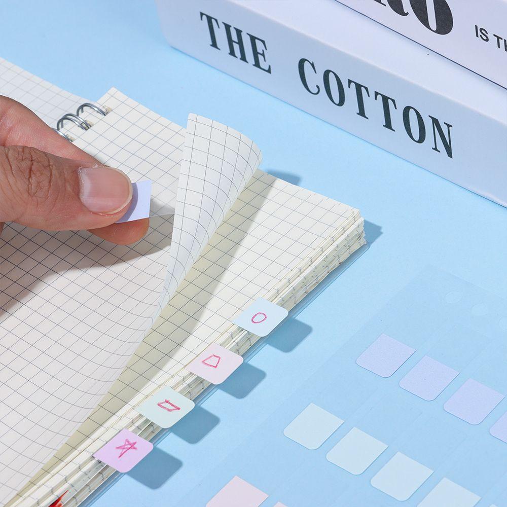 Office Supplies DIY Clipboard Paster Sticker Label Memo Pad Tag Index Tabs Loose-leaf Sticky Notes