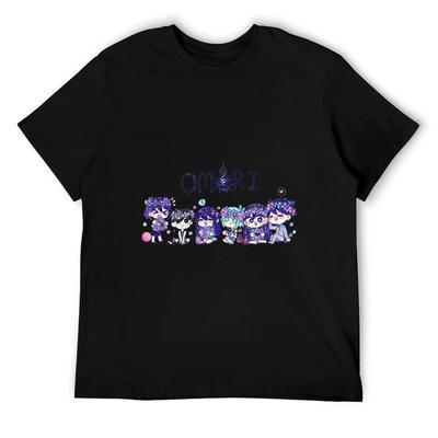 2021 Anime Omori T-Shirt Harajuku Summer Short Sleeve Tee Shirt