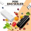 Mini Plastic Bag Sealer Heat Bag Sealing Machine Food Packaging Plastic Bags Sealer Clip Bag Handheld Rechargeable Heat Sealer