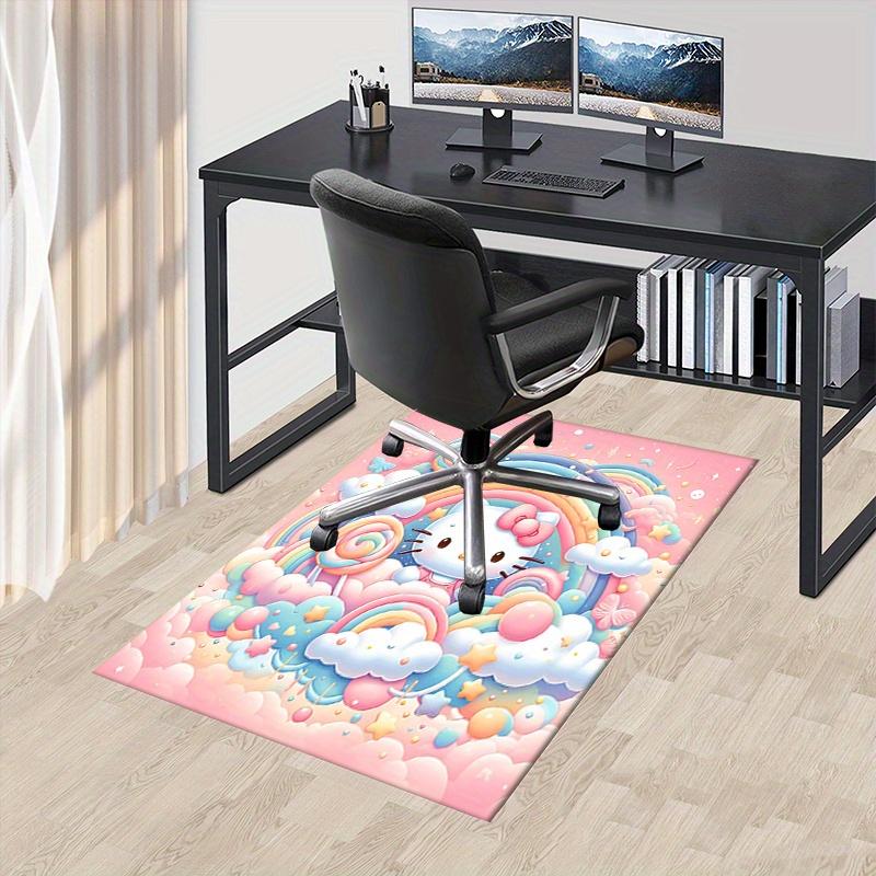 

Office Rug Hello Kitty, Rainbow Fantasy Anti-Slip Rug, Machine Washable for Living Room, Bedroom, Office, Multiple Sizes, Bedroom Mat, Decorative Mat, 60cm by 90cm