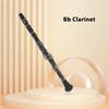 Clarinet ABS Bb Binocular Clarinet with 10 Reeds Cleaning Cloth Gloves Screwdriver Bracket Handbag Cleaning Brush