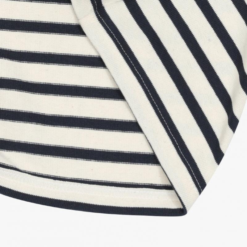 Saint JameS Women S Long Sleeve Tee Ecru Marine Tulipe 3513