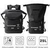 Zipper Pocket Beach Storage Bag Roll-Top Closure Swimming Backpack  Beach Fishing