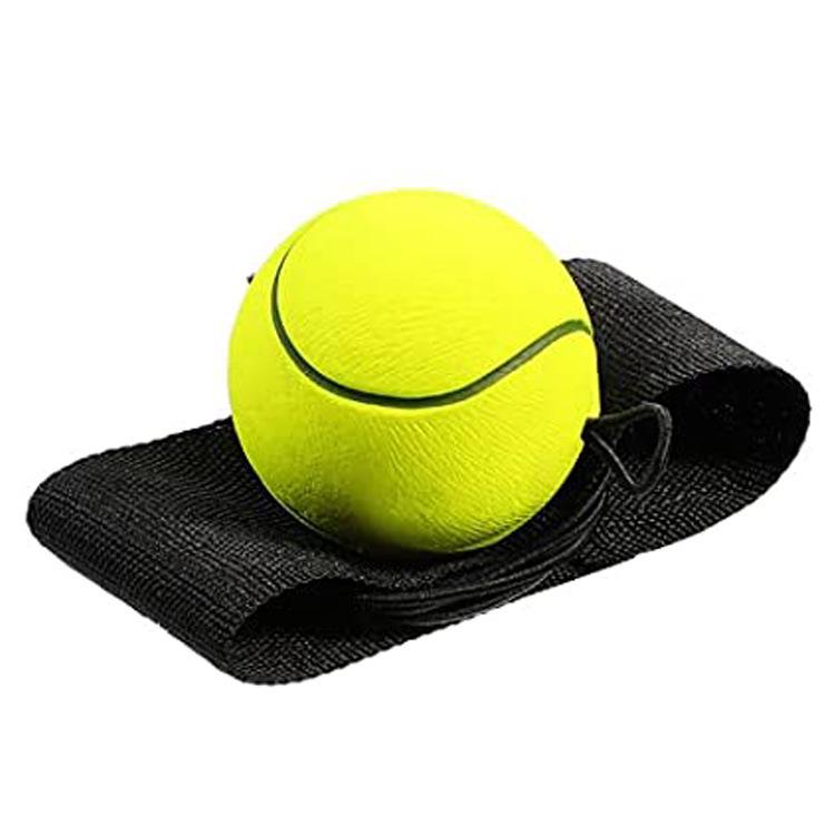Fluorescent 6.3cm Elastic Foam Wrist Boomerang Ball for Stress Relief