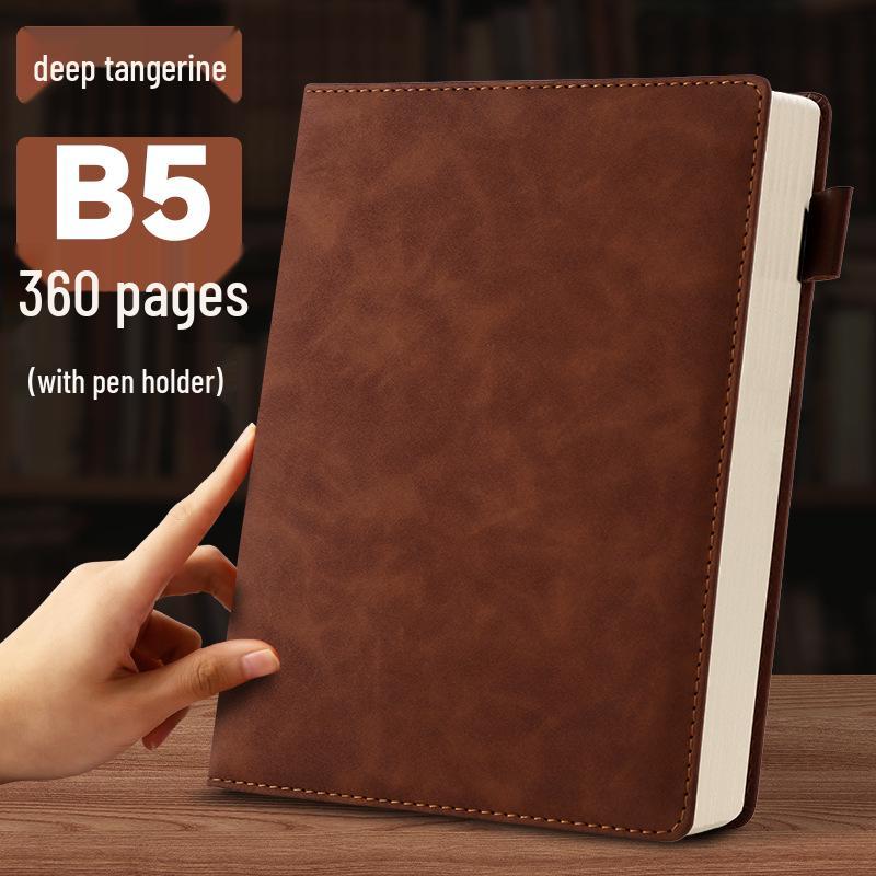 A4 Dickes Notizbuch - 2026 Geschäftstagebuch & Besprechungsprotokollbuch