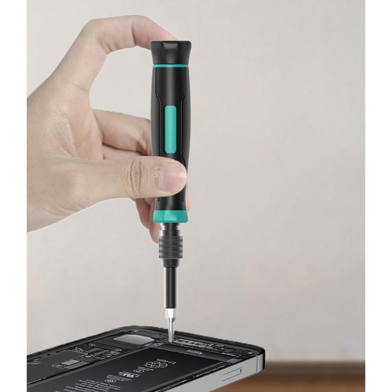 Professional Multifunctional Tool Kit 152Pieces Screwdriver with Nonslip Grip for Home Maintenance Jewelry Watch Repair