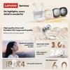 Original Lenovo LE210 Wireless Bluetooth 6.0 Earphones Low Latency HiFi Sound Quality Gaming Sport Headphones HD Call Noise Reduction Earbuds