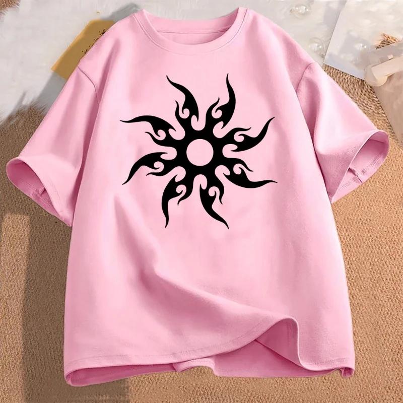 Women Videogame Cosplay Team Harajuku Short Sleeve Casual Womens Tshirt Clothing Street Tops Tees Aesthetic Clothes