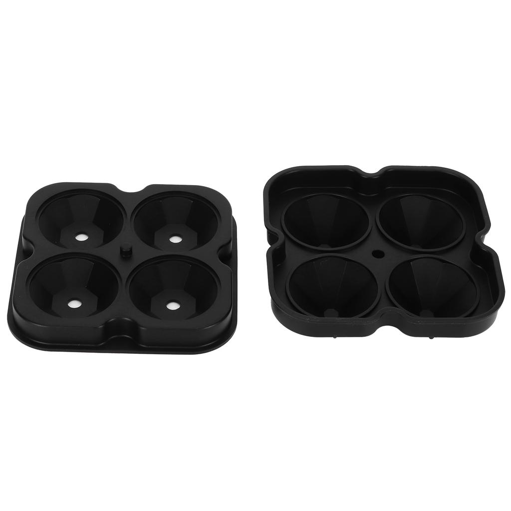 4Grid Ice Mold Reusable DiamondShape Ice Cubes Maker Tray Home Kitchen Supplies