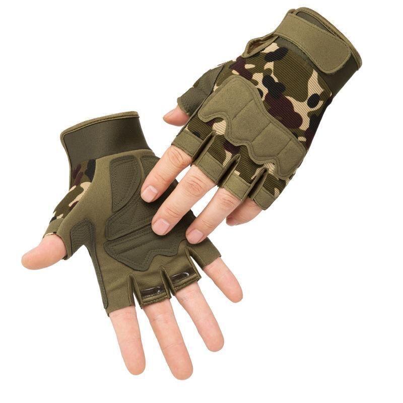 Outdoor Fitness Non-slip Shock Absorption Cycling Autumn Wear-resistant Training Gloves