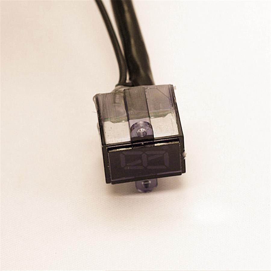 Red Color LED 0-6 Digital Gear Indicator Light Neutral Display Shift Lever Senso